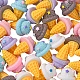 50個5色の模造アイスクリームデコレーション  食べ物を再生する  ドールハウスの装飾用  ミックスカラー  30x19x18mm  10個/カラー AJEW-CJ0001-20-3