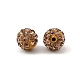 Perles de strass en argile polymère&nbsp;RB-H284-6MM-Half-246-2