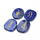 Cabochons synthétiques en lapis-lazuli G-S282-36-1