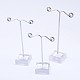 T Bar Iron Plastic Earring Tree Stand Displays Sets EDIS-N009-01-1