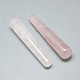 Cuarzo rosa natural gua sha raspado herramientas de masaje G-S265-13-1