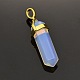 Bullet Opalite Double Terminated Pointed Pendants G-N0121-17-2