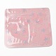 プラスチック製ジップロックバッグ  保存袋  セルフシールバッグ  トップシール付き  漫画  ピンク  イチゴの模様  10x10.8x0.15cm  片側の厚さ：2.7ミル（0.07mm）  100個/袋 OPP-B001-E08-2