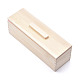 Ensembles de moules à savon rectangulaires en bois de pin DIY-F057-03C-2