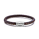 SHEGRACE Leather Cord Bracelets JB522A-1