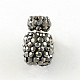 Oval Polymer Clay Rhinestone Brass Magnetic Clasps RB-R038-01-2