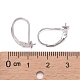925 серьги-кольца из стерлингового серебра с родиевым покрытием STER-L054-60B-P-4