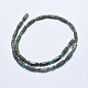 Fili di perline turchese naturale G-E446-41-2