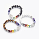 Armbänder natürliche & synthetische Edelstein Perlen strecken BJEW-JB03930-1