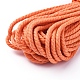 Cotton String Threads for Jewelry Making OCOR-WH0052-35G-2