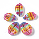 Perles de coquillage cauri naturelles imprimées SSHEL-R047-01-A06-2