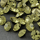 A級ガラス尖底シャトンラインストーン  バックメッキ  ダイヤモンド  黄水仙  4.0~4.2mm  約144個/グロス RGLA-PP32-16A-1