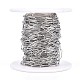 304 Stainless Steel Paperclip Chains CHS-F010-01C-P-01-3