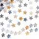 arricraft 140 Pcs 14 Colors Starfish Glass Beads LAMP-AR0001-24-7