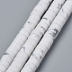 Synthetic Howlite Beads Strands G-Z006-C34-1