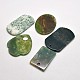 Natural Indian Agate Pendants G-G530-M09-1