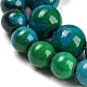 Synthetic Chrysocolla Beads Strands G-L529-B01-10mm-6