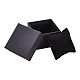 BENECREAT 6 Pack Kraft Square Cardboard Present Gift Boxes for Bangle Wrist Watch and Other Jewelry Set - 3.5x3.5x2 inch CBOX-BC0001-23-1