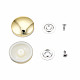 Conjunto de accesorios de botón de ropa de diy FIND-T066-02B-G-3