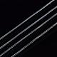 伸縮性のあるストレッチポリエステルクリスタルのひもコード  ジュエリー作りブレスレットビーズ糸  透明  0.5mm  約131.23ヤード（120m）/ロール EW-0.5D-1-6