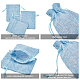 Benecreat 30 упаковка 6 цветные маленькие мешочки из мешковины с шнурком подарочные пакеты мешочек для ювелирных изделий на день святого валентина ABAG-BC0001-13-6
