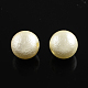 Perles rondes en plastique ABS imitation perle SACR-Q105-24E-1