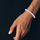 100Pcs 2 Style Glass Pearl Beads HY-SZ0001-01-6