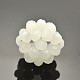 Imitation Jade Glass Round Woven Beads GLAA-A034-6mm-B15-1