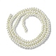 Eco-Friendly Dyed Glass Pearl Round Beads Strands HY-A002-3mm-RB011-2