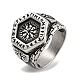 Ring aus Edelstahl 304&nbsp;RJEW-B055-04AS-15-1