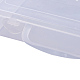Прямоугольник пластиковые контейнеры для хранения бисера CON-Q024-12-3