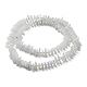 Electroplate Glass Beads Strands EGLA-R114-01K-2