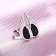 304 Edelstahl mit Strass-Fingerringen&nbsp;RJEW-Q020-17P-1