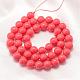 Bollos de perlas redondas de perlas de concha pintada para hornear BSHE-L011-6mm-B004-3