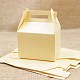 Kreative tragbare faltbare Geschenkbox aus Papier mit Griffen CON-E021-02B-3