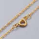 Pendant Necklaces and Ear Studs Jewelry Sets SJEW-JS01064-03-5