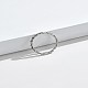 925 стерлингового серебра кольца перста RJEW-BB48501-8-4