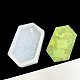 Stampi in silicone con ciondolo esagonale con strass incorporati DIY-I090-10-1