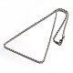 304 Stainless Steel Rope Chains Necklace STAS-L142-04-2