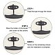 Asas de kayak de plástico ahandmaker con cuerda de nailon y tornillos de acero inoxidable FIND-GA0001-55-4
