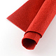 DIYクラフト用品不織布刺繍針フェルト  レッド  30x30x0.2cm  10個/袋 DIY-R062-06-2