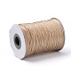 Braided Korean Waxed Polyester Cords YC-T002-1.0mm-141-2