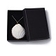 Shell Pendants Necklaces and Choker Necklaces Sets NJEW-JN02388-6