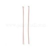 Латунные шпильки с плоской головкой KK-WH0058-03D-RG