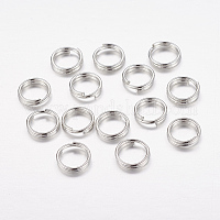 304 Stainless Steel Split Rings, Double Loops Jump Rings, Real 18K Gold  Plated, 5x1mm, Inner Diameter: 4mm, Single Wire: 0.5mm