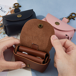 Geschenkboxen zur Ringaufbewahrung aus PU-Leder mit Eisenringen und Verschlüssen&nbsp;AJEW-WH0348-484A