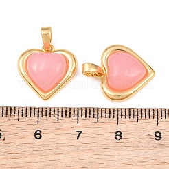 Pendenti in ottone e resina&nbsp;KK-CBABC34-01G-01