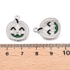 Halloween-Thema Rack-Beschichtung leuchtende Legierung Emaille Anhänger&nbsp;ENAM-N056-229P