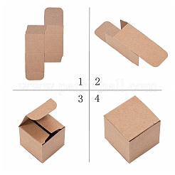 Packung aus Kraftpapier&nbsp;CON-WH0029-01
