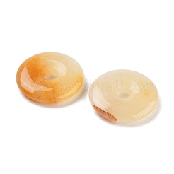 Pendentifs de jade topaze naturelle&nbsp;G-NH0010-02A
